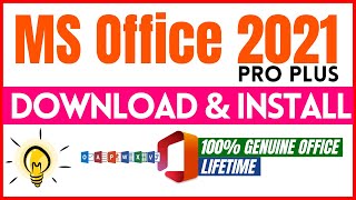 💥How to Download amp Install Microsoft Office 2021 Pro Plus  100 Genuine  Lifetime [upl. by Gui]