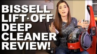 Bissell LiftOff Deep Cleaning System Review Helpful Home Cleaning Ideas Clean My Space [upl. by Atirehgram53]