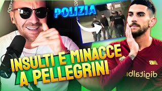 TIFOSI CONTRO PELLEGRINI DOPO LESONERO DI DE ROSSI [upl. by Ateikan]