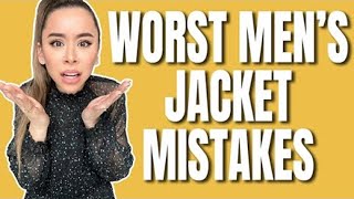 10 Worst Jacket Mistakes EVERY Man Makes  Mens Fashioner  Ashley Weston [upl. by Euseibbob]