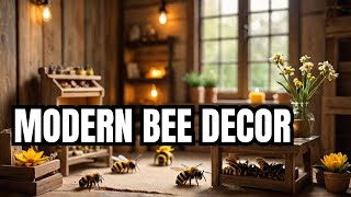 WOW 5 Mini modern BEE farmhouse crafts for your home decor [upl. by Augustina]