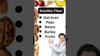 Soluble Fiber VS Insoluble Fiber  How to eat fiber shorts diet fiber [upl. by Avrit76]