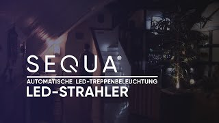 SEQUA® Automatische LEDTreppenbeleuchtung Sensorgesteuert  Automatic LED stairlight controller [upl. by Bena]