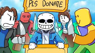 If UNDERTALE played ROBLOX Animation [upl. by Grochow103]