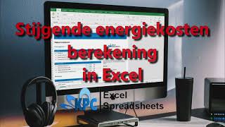 Stijging energiekosten berekenen in Excel ✅ [upl. by Haimaj]