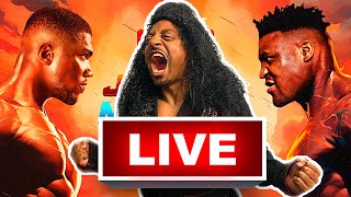 Anthony Joshua Vs Francis Ngannou  LIVE COMMENTARY [upl. by Bael]