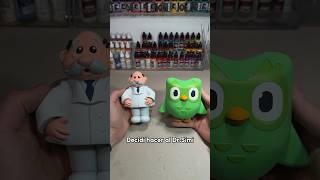 👴🏻 DrSimi VS Duolingo 🦜pintarminiaturas drsimi duolingo botargadelaño impresion3d [upl. by Anastasio]