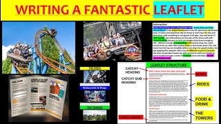 How to write a fantastic LEAFLET  GCSE English Language [upl. by Oyr]