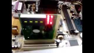 desktop motherboard No Display Problem solution by debug Card डेस्कटॉप मदरबोर्ड रिपेयर कैसे करे [upl. by Ollopa49]