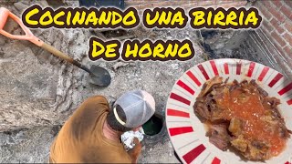 Tatemando Una Birria De Res En Horno [upl. by Atokad]