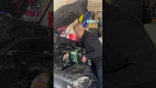 How to Service a Mercedes in Under 60 Seconds  Oil amp Filter Change shorts [upl. by Felicle]