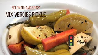 Veggies Pickle  Mix Pickle  Pickle [upl. by Leila]