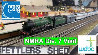 99 WDBC Fettlers Shed NMRA Div 7 Visit Sat 10082024 [upl. by Randolf]