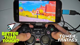 Tower of Fantasy Android Gameplay with PS2 Controller  Sharp Aquos R Snapdragon 835 [upl. by Ricky]