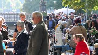 Flohmarkt  Hannover Alt Stadt September 2013 [upl. by Thomajan185]