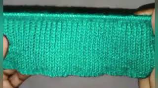 Sweater Me Fande Kaise Badaye🫰trending sweaterdesign viralvideo diy sweater ki design video [upl. by Nonarb]