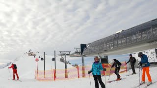 Skiing St Christoph to Stuben Austria  GoPro Hero 8 [upl. by Revart341]