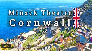 Minack Theatre 4K Porthcurno Cornwall UK 🇬🇧 travelarc [upl. by Pavlish]