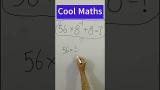 Cool maths problem☠️ maths shorts [upl. by Tshombe487]