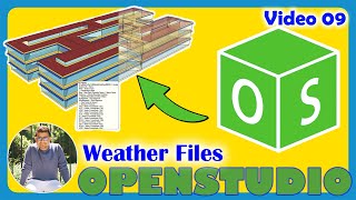 OpenStudio Building Energy Analysis Tool  V09  WEATHER Files  EnergyPlus Simulation  NREL [upl. by Ytisahcal]