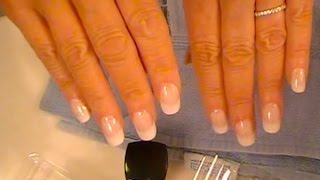 Applying KISS Nails 0 [upl. by Iroc]