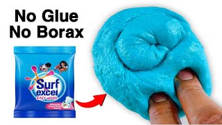 How to make Slime with Detergent ❌️No Glue❌️No Borax❌️ Slime kaise banate hain  How to make clay [upl. by Eelek]