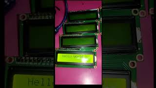 how to use i2c lcd arduino  science experiments  electric project  how to repair I2C lcd new lcd [upl. by Sirromaj381]