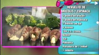 Arrolladitos de carne con revuelto de brócoli y espinaca Parte 2 [upl. by Weissberg]