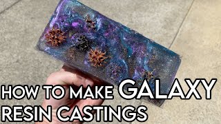 How To Make Galaxy Resin Castings [upl. by Beghtol]