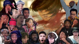 GABI TAKES ERENS HEAD  ATTACK ON TITAN SEASON 4 PART 2 EPISODE 19 ULTIMATE RACTION COMPILATION [upl. by Ahseia]