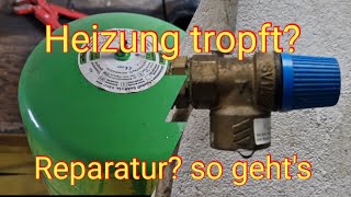 Heizung tropft Ausdehnungsgefäß defekt [upl. by Erin]