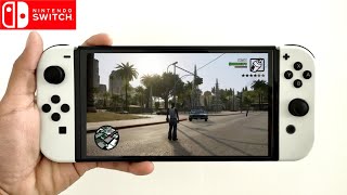 GTA San Andreas OLED Nintendo Switch [upl. by Perceval]