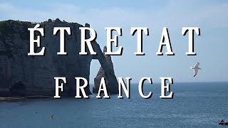 Walking in ÉTRETAT France 🇫🇷  Street Tour [upl. by Quartana]