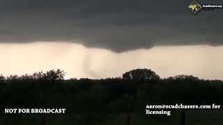 TORNADO amp FUNNEL BARRAGE Stephenville Hico Glen Rose Texas 04262015 [upl. by Abran]