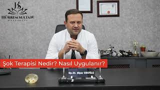 Şok Terapisi ESWT Nedir  Op Dr Alper EROĞLU [upl. by Hudis]