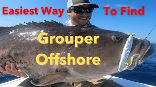 Easiest Way to Find Grouper amp Snapper Spots Offshore [upl. by Bunow]