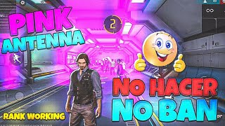 Free Fire pink antenna config file  Free Fire Location Hack All Device Working  100 Antiban [upl. by Atnek]