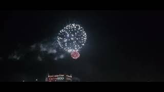 4K Novoročný ohňostroj 2023 BratislavaNew year fireworks [upl. by Athalee]