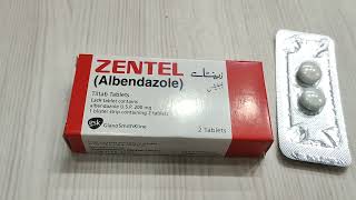 Zentel Tablet  Albendazole gsk [upl. by Kraus]