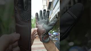 Retro Motorcycle Gloves  Tarmac [upl. by Torbert980]