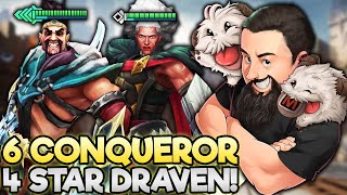 6 Conqueror  The Return of The League of Draven  TFT Into the Arcane  Teamfight Tactics [upl. by Pouncey]