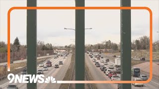 Construction project underway on portion of I25 in Colorado Springs [upl. by Burkhard733]