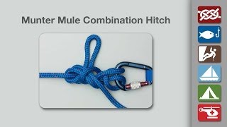 How to Tie the Munter Mule Combination Hitch [upl. by Tzong628]