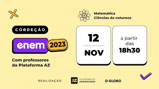 Enem 2023  Correção e análise de Matemática e Ciências da Natureza [upl. by Elbert]