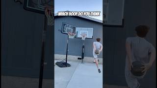 Which hoop do you think I’m gonna score on shorts basketballshorts basketball viral [upl. by Nagah]