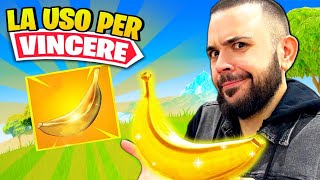 Usare le Banane per Vincere una Partita su FORTNITE [upl. by Newmark]