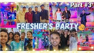 Part3College Freshers Party🎉Freshers Party VlogFreshers Party VideoHBS NoidaNoida Clg [upl. by Sisak]