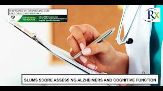 Slums Score Assessing Alzheimers And Cognitive Function [upl. by Brittani]