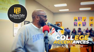 College Acceptances April 26 2024 [upl. by Bernice]