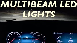 Multibeam LED Lights Mercedes [upl. by Tremaine]